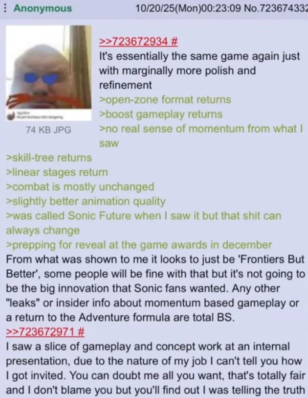 Leak describing a version of Frontiers 2 which is largely unchanged on a mechanical level from the original Frontiers.